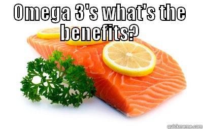 omega 3s whats the benefits