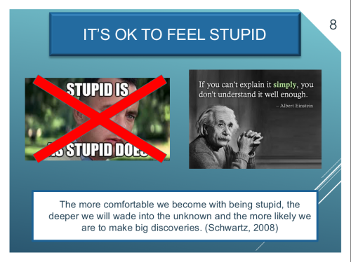 feeling stupid